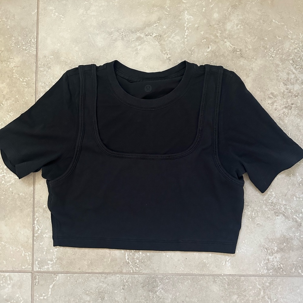 Lululemon Crop top t